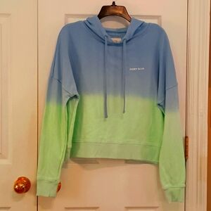 Ivory Ella cropped hoodie sweatshirt